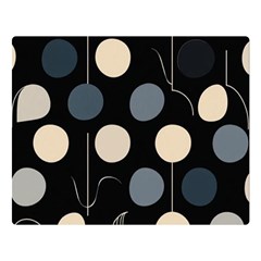 A Minimalist Pattern With Simple Lines And Shapes, Creating A Clean And Modern Aesthetic 03 Two Sides Premium Plush Fleece Blanket (large) by myclothy