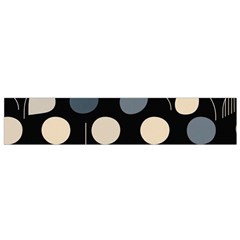 A Minimalist Pattern With Simple Lines And Shapes, Creating A Clean And Modern Aesthetic 03 Small Premium Plush Fleece Scarf