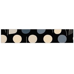 A Minimalist Pattern With Simple Lines And Shapes, Creating A Clean And Modern Aesthetic 03 Large Premium Plush Fleece Scarf 