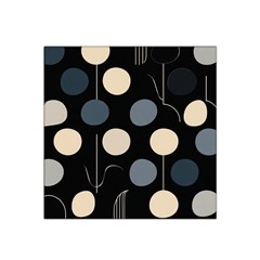 A Minimalist Pattern With Simple Lines And Shapes, Creating A Clean And Modern Aesthetic 03 Satin Bandana Scarf 22  X 22 