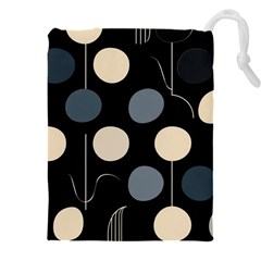 A Minimalist Pattern With Simple Lines And Shapes, Creating A Clean And Modern Aesthetic 03 Drawstring Pouch (4xl) by myclothy