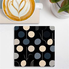 A Minimalist Pattern With Simple Lines And Shapes, Creating A Clean And Modern Aesthetic 03 Uv Print Square Tile Coaster 