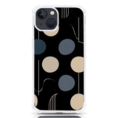 A Minimalist Pattern With Simple Lines And Shapes, Creating A Clean And Modern Aesthetic 03 Iphone 13 Tpu Uv Print Case by myclothy