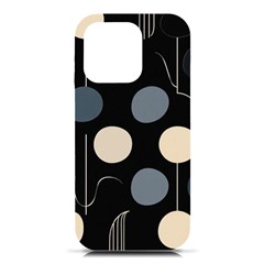 A Minimalist Pattern With Simple Lines And Shapes, Creating A Clean And Modern Aesthetic 03 Iphone 16 Pro Black Uv Print Pc Hardshell Case by myclothy