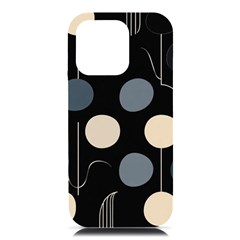 A Minimalist Pattern With Simple Lines And Shapes, Creating A Clean And Modern Aesthetic 03 Iphone 16 Pro Max Black Uv Print Pc Hardshell Case by myclothy