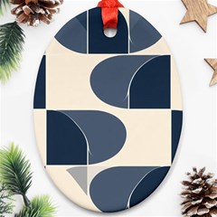 A Minimalist Pattern With Simple Lines And Shapes, Creating A Clean And Modern Aesthetic 04 Ornament (oval)