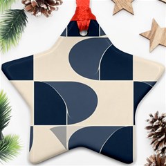 A Minimalist Pattern With Simple Lines And Shapes, Creating A Clean And Modern Aesthetic 04 Ornament (star) by myclothy