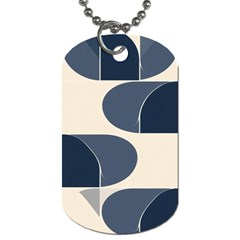 A Minimalist Pattern With Simple Lines And Shapes, Creating A Clean And Modern Aesthetic 04 Dog Tag (one Side)