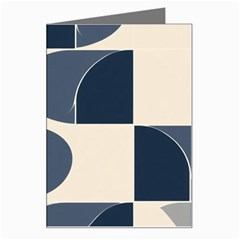 A Minimalist Pattern With Simple Lines And Shapes, Creating A Clean And Modern Aesthetic 04 Greeting Card