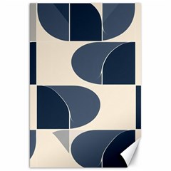 A Minimalist Pattern With Simple Lines And Shapes, Creating A Clean And Modern Aesthetic 04 Canvas 20  X 30 