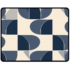 A Minimalist Pattern With Simple Lines And Shapes, Creating A Clean And Modern Aesthetic 04 Fleece Blanket (medium)