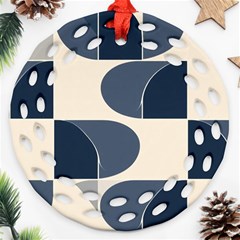 A Minimalist Pattern With Simple Lines And Shapes, Creating A Clean And Modern Aesthetic 04 Ornament (round Filigree) by myclothy