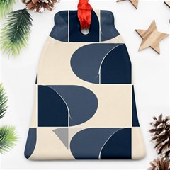 A Minimalist Pattern With Simple Lines And Shapes, Creating A Clean And Modern Aesthetic 04 Ornament (bell) by myclothy