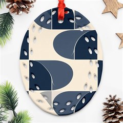 A Minimalist Pattern With Simple Lines And Shapes, Creating A Clean And Modern Aesthetic 04 Ornament (oval Filigree) by myclothy