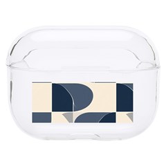 A Minimalist Pattern With Simple Lines And Shapes, Creating A Clean And Modern Aesthetic 04 Hard Pc Airpods Pro Case