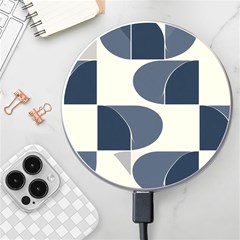 A Minimalist Pattern With Simple Lines And Shapes, Creating A Clean And Modern Aesthetic 04 Wireless Fast Charger(white) by myclothy