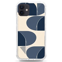 A Minimalist Pattern With Simple Lines And Shapes, Creating A Clean And Modern Aesthetic 04 Iphone 12 Mini Tpu Uv Print Case	