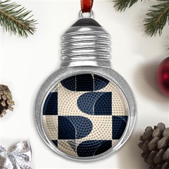 A Minimalist Pattern With Simple Lines And Shapes, Creating A Clean And Modern Aesthetic 04 Metal Light Bulb Shape Ornament by myclothy