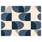 A Minimalist Pattern With Simple Lines And Shapes, Creating A Clean And Modern Aesthetic 04 Premium Plush Fleece Blanket (Extra Small) 40 x30  Blanket Front