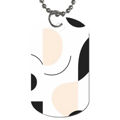 A Minimalist Pattern With Simple Lines And Shapes, Creating A Clean And Modern Aesthetic 05 Dog Tag (one Side) by myclothy