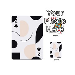 A Minimalist Pattern With Simple Lines And Shapes, Creating A Clean And Modern Aesthetic 05 Playing Cards 54 Designs (mini) by myclothy