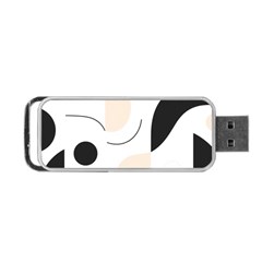 A Minimalist Pattern With Simple Lines And Shapes, Creating A Clean And Modern Aesthetic 05 Portable Usb Flash (two Sides)