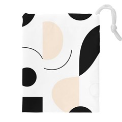 A Minimalist Pattern With Simple Lines And Shapes, Creating A Clean And Modern Aesthetic 05 Drawstring Pouch (5xl)