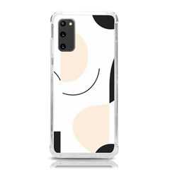 A Minimalist Pattern With Simple Lines And Shapes, Creating A Clean And Modern Aesthetic 05 Samsung Galaxy S20 6 2 Inch Tpu Uv Case