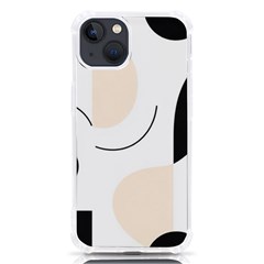 A Minimalist Pattern With Simple Lines And Shapes, Creating A Clean And Modern Aesthetic 05 Iphone 13 Tpu Uv Print Case by myclothy