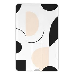 A Minimalist Pattern With Simple Lines And Shapes, Creating A Clean And Modern Aesthetic 05 Name Card Style Usb Flash Drive