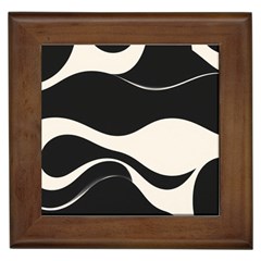 A Minimalist Pattern With Simple Lines And Shapes, Creating A Clean And Modern Aesthetic 06 Framed Tile