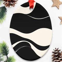 A Minimalist Pattern With Simple Lines And Shapes, Creating A Clean And Modern Aesthetic 06 Ornament (oval)