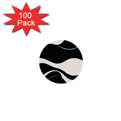 A Minimalist Pattern With Simple Lines And Shapes, Creating A Clean And Modern Aesthetic 06 1  Mini Buttons (100 Pack) 