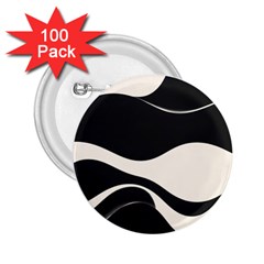 A Minimalist Pattern With Simple Lines And Shapes, Creating A Clean And Modern Aesthetic 06 2 25  Buttons (100 Pack) 