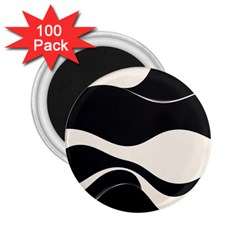 A Minimalist Pattern With Simple Lines And Shapes, Creating A Clean And Modern Aesthetic 06 2 25  Magnets (100 Pack) 