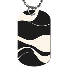 A Minimalist Pattern With Simple Lines And Shapes, Creating A Clean And Modern Aesthetic 06 Dog Tag (one Side)