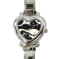 A Minimalist Pattern With Simple Lines And Shapes, Creating A Clean And Modern Aesthetic 06 Heart Italian Charm Watch