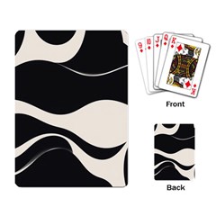 A Minimalist Pattern With Simple Lines And Shapes, Creating A Clean And Modern Aesthetic 06 Playing Cards Single Design (rectangle)