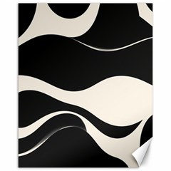 A Minimalist Pattern With Simple Lines And Shapes, Creating A Clean And Modern Aesthetic 06 Canvas 16  X 20 