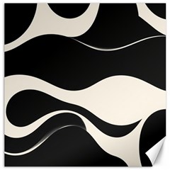 A Minimalist Pattern With Simple Lines And Shapes, Creating A Clean And Modern Aesthetic 06 Canvas 20  X 20 