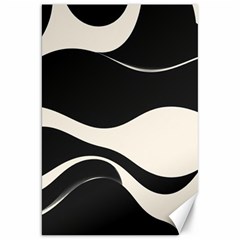 A Minimalist Pattern With Simple Lines And Shapes, Creating A Clean And Modern Aesthetic 06 Canvas 20  X 30 