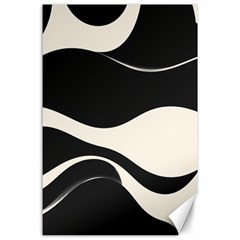 A Minimalist Pattern With Simple Lines And Shapes, Creating A Clean And Modern Aesthetic 06 Canvas 24  X 36 