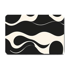 A Minimalist Pattern With Simple Lines And Shapes, Creating A Clean And Modern Aesthetic 06 Small Doormat by myclothy