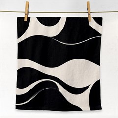 A Minimalist Pattern With Simple Lines And Shapes, Creating A Clean And Modern Aesthetic 06 Face Towel