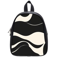 A Minimalist Pattern With Simple Lines And Shapes, Creating A Clean And Modern Aesthetic 06 School Bag (small)