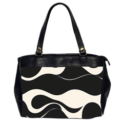 A Minimalist Pattern With Simple Lines And Shapes, Creating A Clean And Modern Aesthetic 06 Oversize Office Handbag (2 Sides)