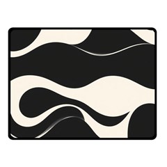 A Minimalist Pattern With Simple Lines And Shapes, Creating A Clean And Modern Aesthetic 06 Fleece Blanket (small)