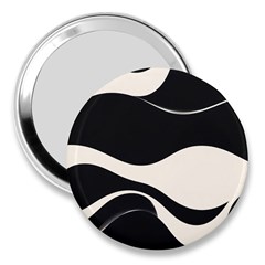 A Minimalist Pattern With Simple Lines And Shapes, Creating A Clean And Modern Aesthetic 06 3  Handbag Mirrors