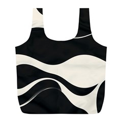 A Minimalist Pattern With Simple Lines And Shapes, Creating A Clean And Modern Aesthetic 06 Full Print Recycle Bag (l) by myclothy