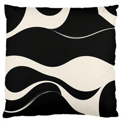 A Minimalist Pattern With Simple Lines And Shapes, Creating A Clean And Modern Aesthetic 06 Standard Premium Plush Fleece Cushion Case (one Side)